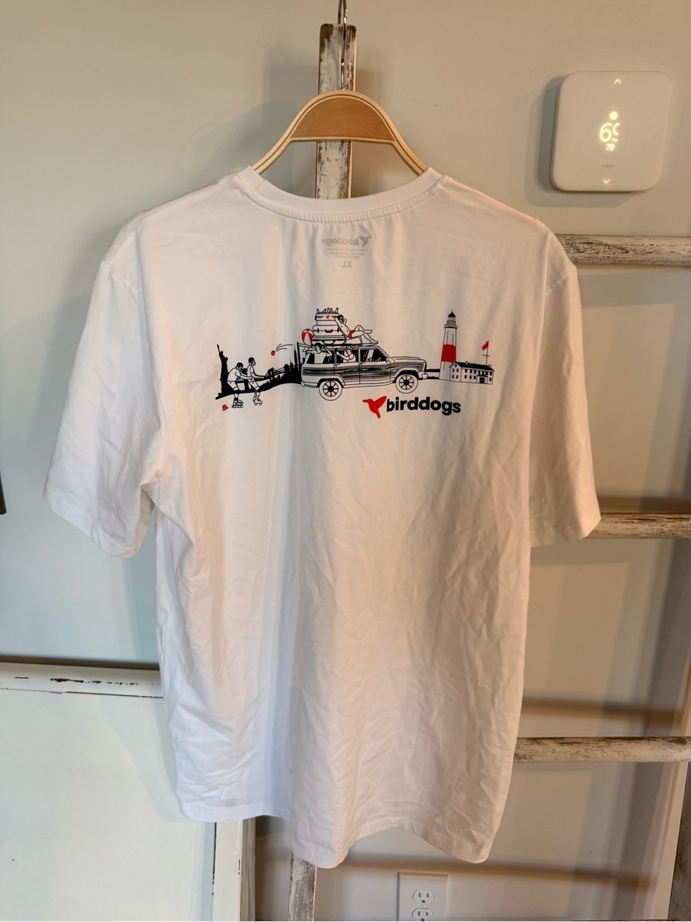 Birddogs Bird Dogs Shirt Men's XL Athletic Performance Tee Stretch Vacation